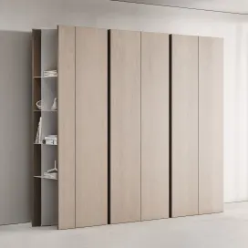 Cabinet furniture modern cupboard with decor